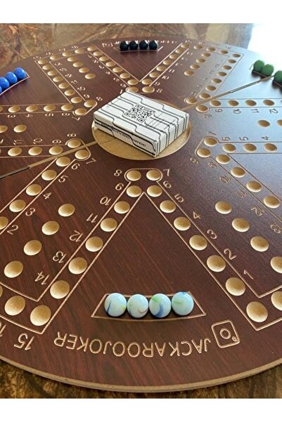 Generic Jackaroo Board Game for 4-6 Players