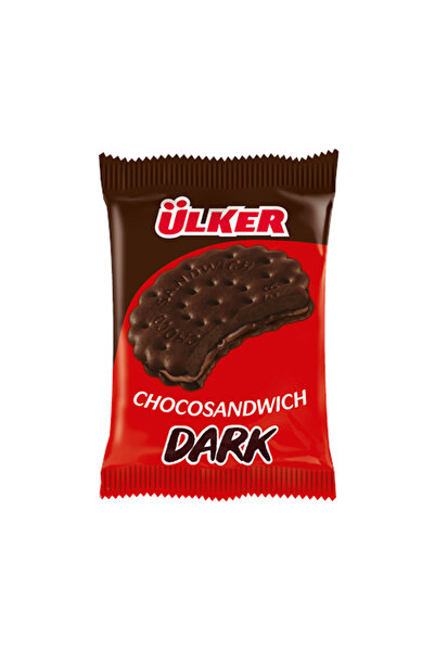 ÜLKER KAUÇUK ساندوتش شوكولاتة داكنة من أولكر، 23.5 غرام