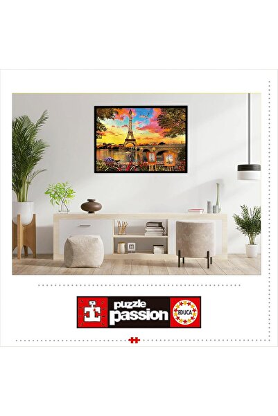 EDUCA Sunset in Paris 3000 Piece Puzzle