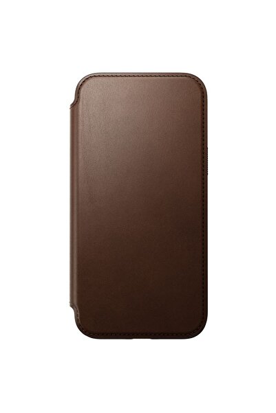 Nomad Leather Folio MagSafe Case for iPhone 15 Plus