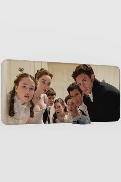 mousepad bastir Bridgerton V1 90X40 XXL Gaming Rubber Non-Slip Base Mouse Pad...