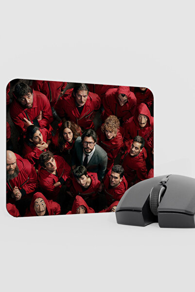 mousepad bastir La Casa De Papel V1 22X18 Gaming Rubber Non-Slip Base Mouse P...