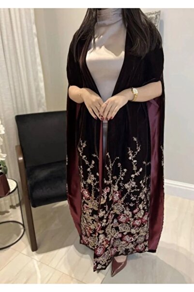 Masha Mash ~ فستان سهره الخامه باربي مع بشت قطيفه تطريز كومبيوتر راقي وأنيق ب...