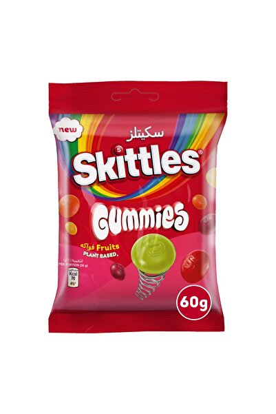 Skittles حلوى الفواكه المطاطية، 60 غرام