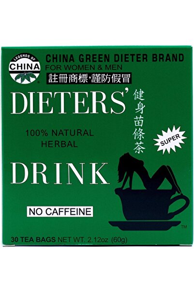 Uncle Lee's أكياس شاي أخضر دايت، 30 كيسًا