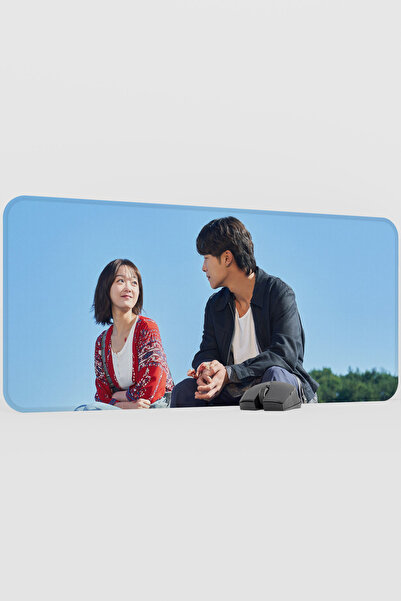mousepad bastir Mr Plankton K Drama Kdrama V2 90X40 XXL Gaming Rubber Non-Sli...