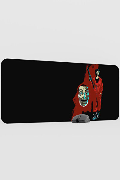 mousepad bastir La Casa De Papel-Tokyo V4 90X40 XXL Gaming Rubber Non-Slip Ba...