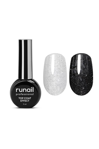 RUNAIL Topcoat silver effekt shine 9911 - 9ml