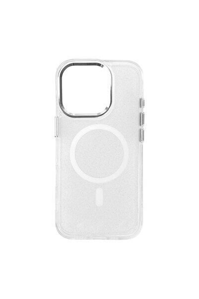 OEM iPhone 16 Pro Glitter MagSafe Case - White