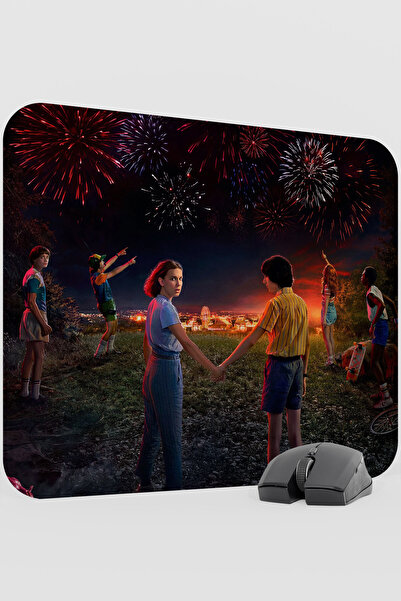 mousepad bastir Stranger Things 2 V5 48X40 XL Gaming Rubber Non-Slip Base Mou...