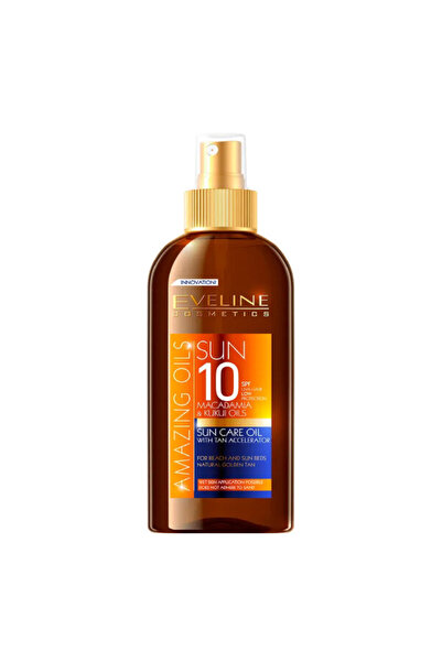 Eveline Amazing Oils Sun Oil Spf10 With Tan Accelerator150Ml