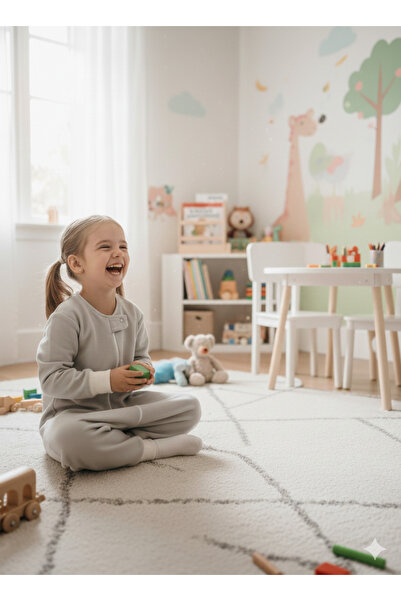 Wenaris Uyku Tulumu %100 Doğal Pamuk Çift Kat PAZEN Özel Kumaş Unisex 1.0 Tog...