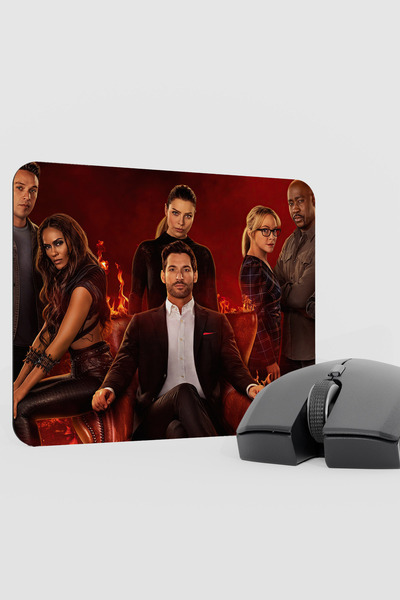 mousepad bastir Lucifer V2 22X18 Gaming Rubber Anti-Slip Base Mouse Pad Mouse...