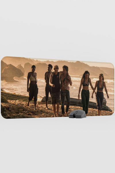 mousepad bastir Outer Banks V5 90X40 XXL Gaming Rubber Non-Slip Base Mouse Pa...
