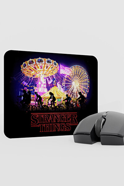 mousepad bastir لوحة ماوس مطاطية غير قابلة للانزلاق من Stranger Things V5 مقا...