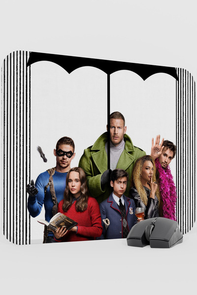 mousepad bastir The Umbrella Academy V1 48X40 XL Gaming Rubber Non-Slip Base ...