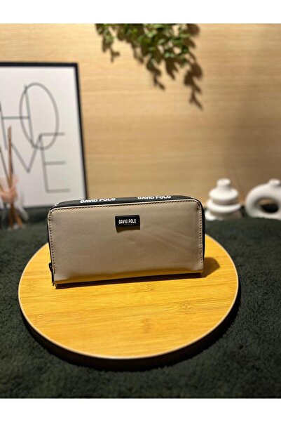 MODANTA David Polo Women's Long Wallet with Zipper and Coin Compartment