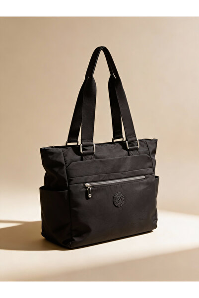 Sanmorris & Erba Multi-Compartment Parachute Fabric Crossbody Bag - Waterproof