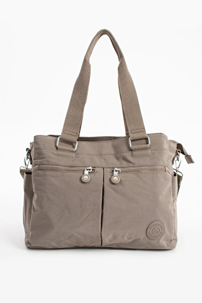 Sanmorris & Erba Large Size Multi-Compartment Crinkle Women's Bag with Crossb...