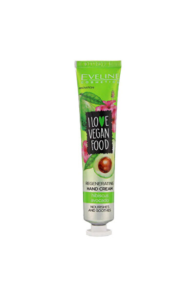 Eveline Vegan Food Regenerating Hand Cream Avocado 50Ml