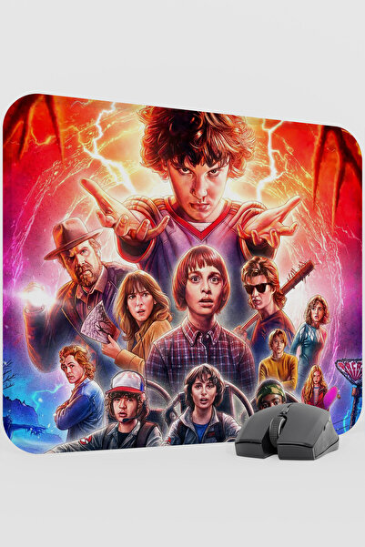 mousepad bastir Stranger Things 2 V2 48X40 XL Gaming Rubber Non-Slip Base Mou...