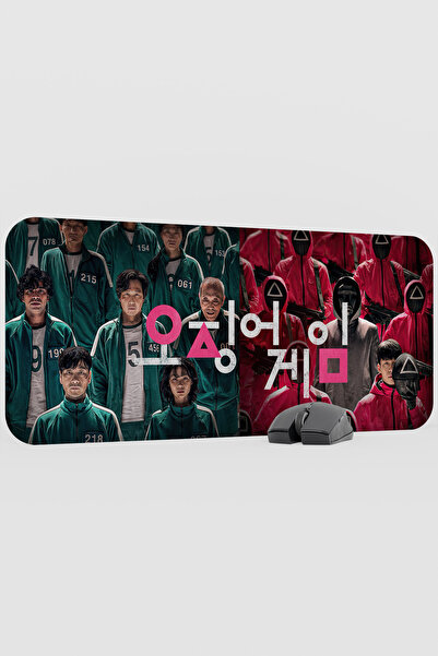 mousepad bastir Squid Game V2 70X30 XL Gaming Rubber Non-Slip Base Mouse Pad ...