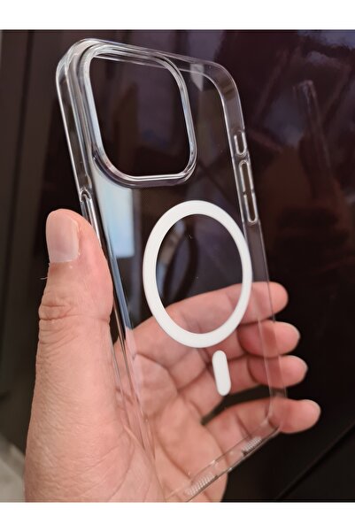 More Gsm iPhone 15 Pro MagSafe Sararmaz Sert PC Kılıf | Ultra İnce & Hafif | ...
