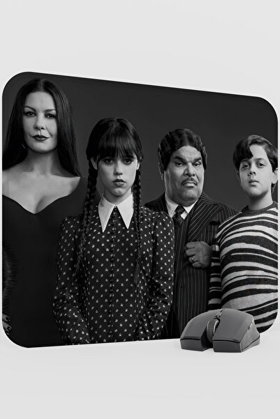 mousepad bastir Wednesday 2 V2 48X40 XL Gaming Rubber Non-Slip Base Mouse Pad...