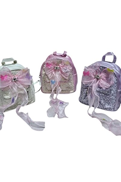 1way Girls' backpack decorated with sequins