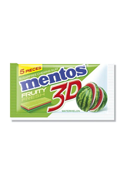 Mentos 3D Watermelon Gum, 8.5gm