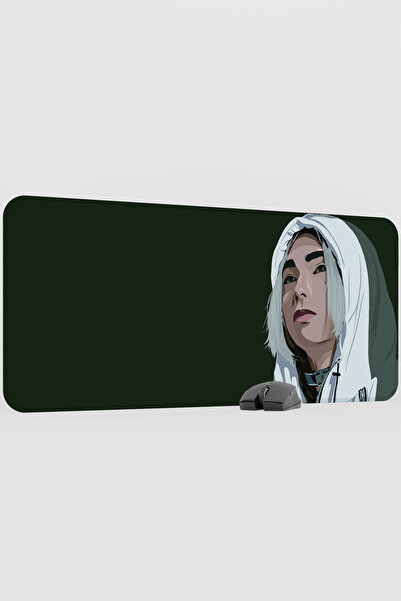 mousepad bastir لوحة ماوس أليس إن بوردرلاند V3 مقاس 90×40 XXL للألعاب مع قاعد...