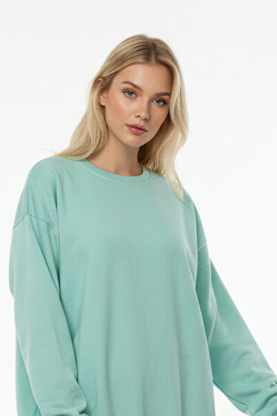 KOZİA OUTDOORS Hanorac unisex, confortabil, fără imprimeu, Basic Oversize, cu...