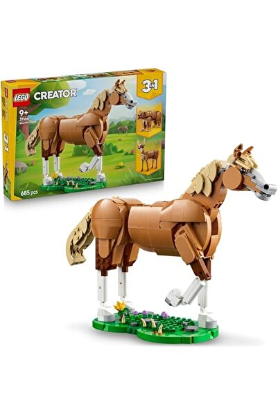 LEGO Creator 3-in-1 Beautiful Horse Toy - Transforms into Bear or Deer - Mode...