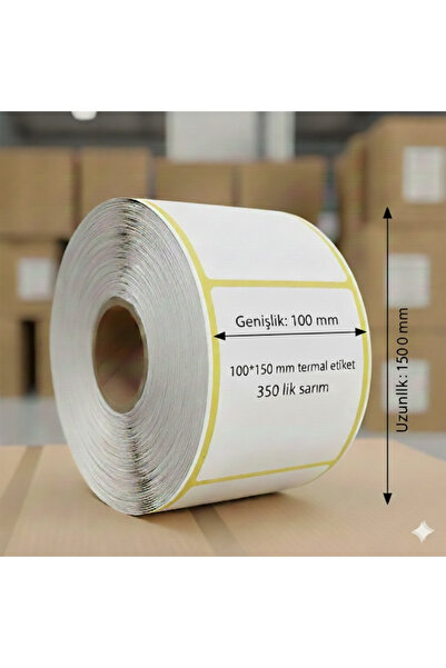 ÇAKIR 100x150 mm. Termal 350 li sarım paket 4 lu