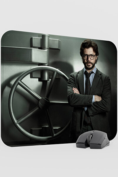 mousepad bastir La Casa De Papel-Profesör V3 48X40 XL Gaming Rubber Non-Slip ...