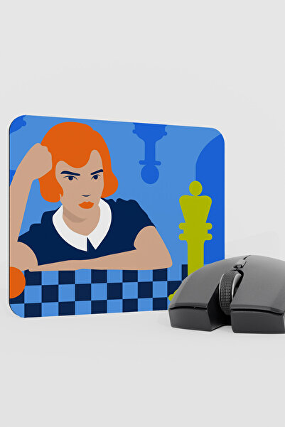 mousepad bastir The Queen's Gambit V1 22X18 Gaming Rubber Non-Slip Base Mouse...