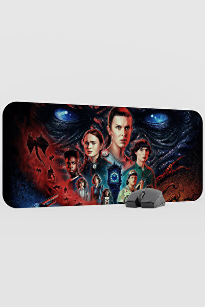mousepad bastir وسادة ماوس من المطاط غير قابلة للانزلاق من Stranger Things 2 ...