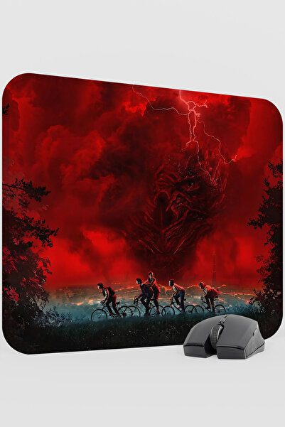 mousepad bastir Stranger Things V4 48X40 XL Gaming Rubber Non-Slip Base Mouse...