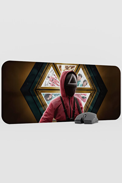 mousepad bastir لوحة ماوس مطاطية غير قابلة للانزلاق للألعاب من Squid Game V1 ...