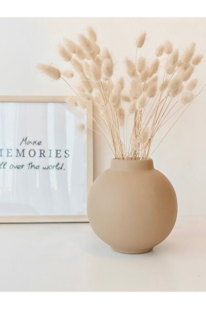 Hestia Home مزهرية سيراميك كيوري للقهوة بالحليب