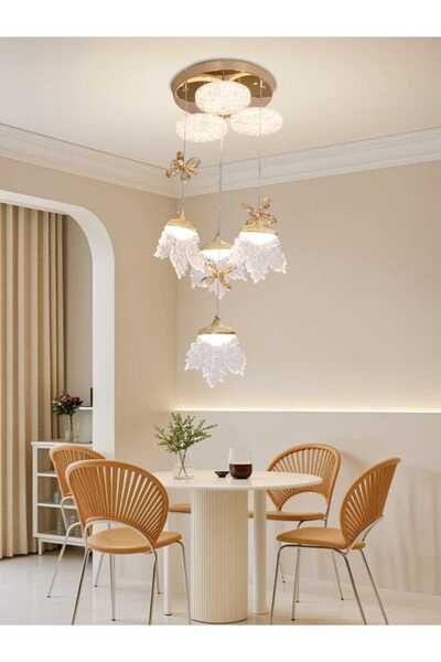 best power مصباح سقف دائري عصري بتقنية LED، موديل 9890 | قدرة 40 واط مع 3 أوض...