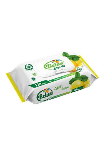 ENTALIA Bilox Mint & Lemon Wet Wipes - 120 Wipes