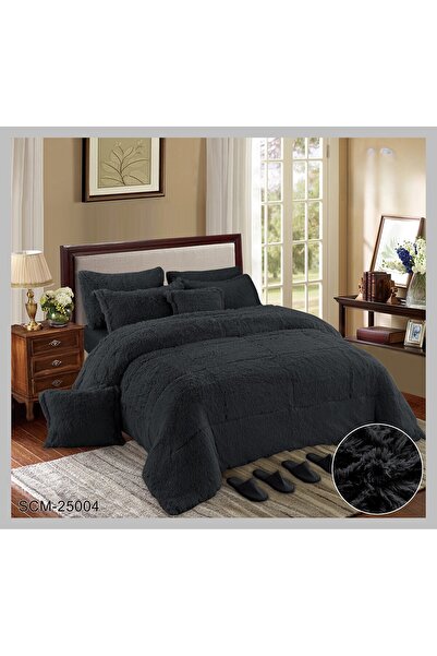 NAJMA Luxurious double winter bedspread with an ultra-soft texture, adding wa...