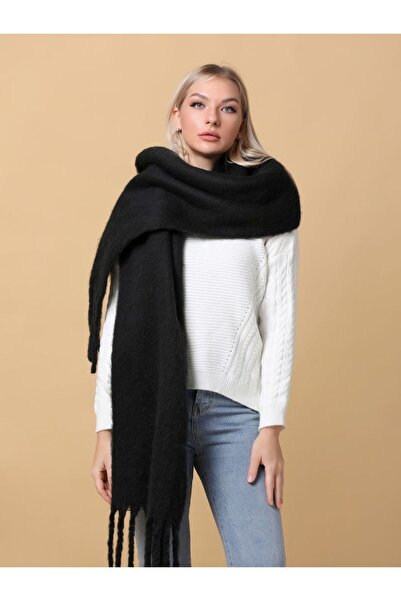 LYDIA SCARF Puffy Solid Color Soft Shawl Scarf