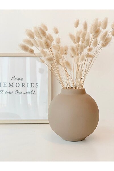 Hestia Home Küre Seramik Vazo Çakıltaşı