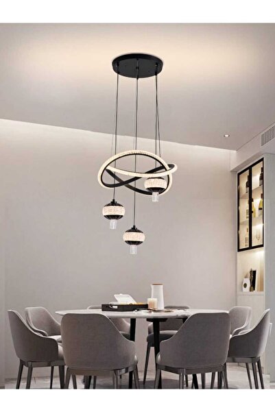 best power Modern LED Chandelier 9712 | 60W Power With 3 LED lighting Modes |...