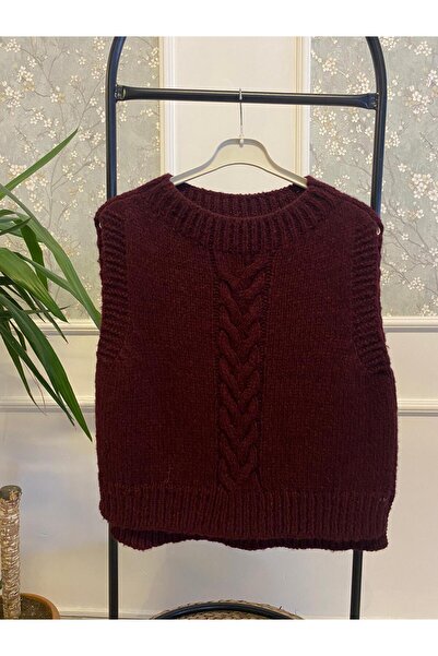 VENYA Yumuşak Bordo Süveter