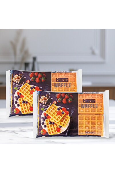 Harras Sade Waffle Hamuru 165 g x 2 Adet