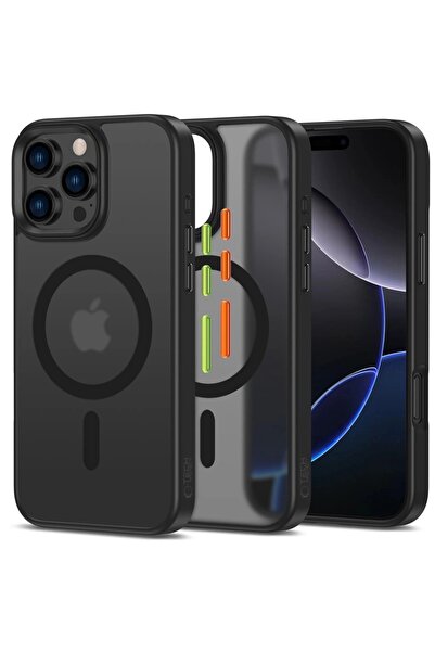 Tech-Protect Carcasă Magmat XT pentru iPhone 16 Pro, Neagră
