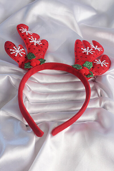 Skygo Christmas Themed Snowflake Processing Detail Deer Horn Figured Crown - ...